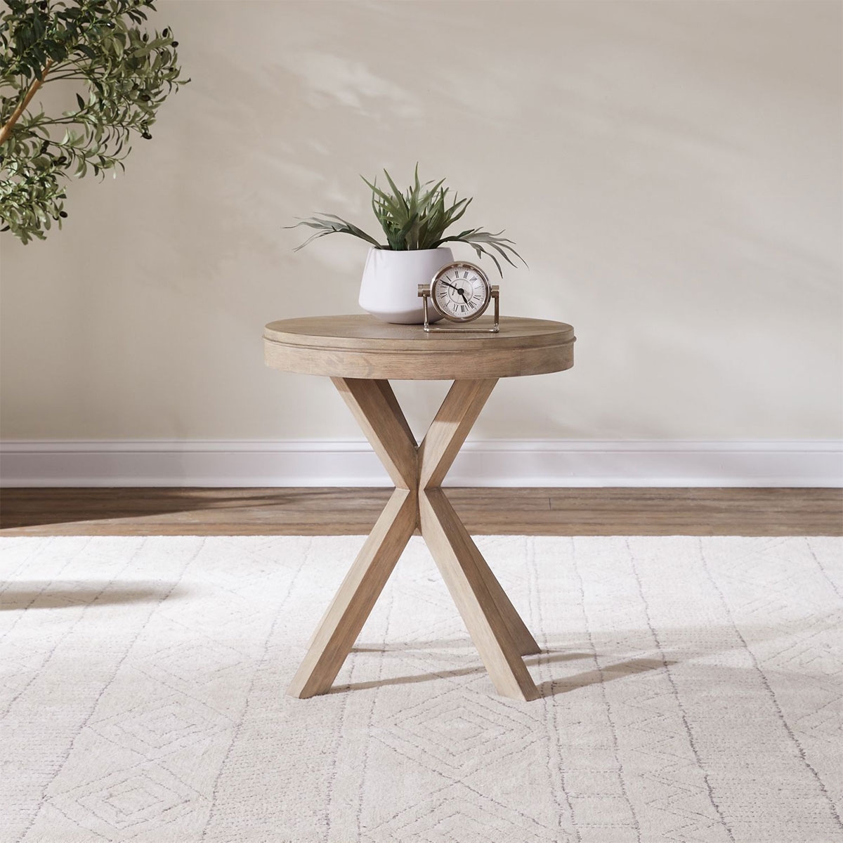 Picture of BRENTWOOD ROUND END TABLE