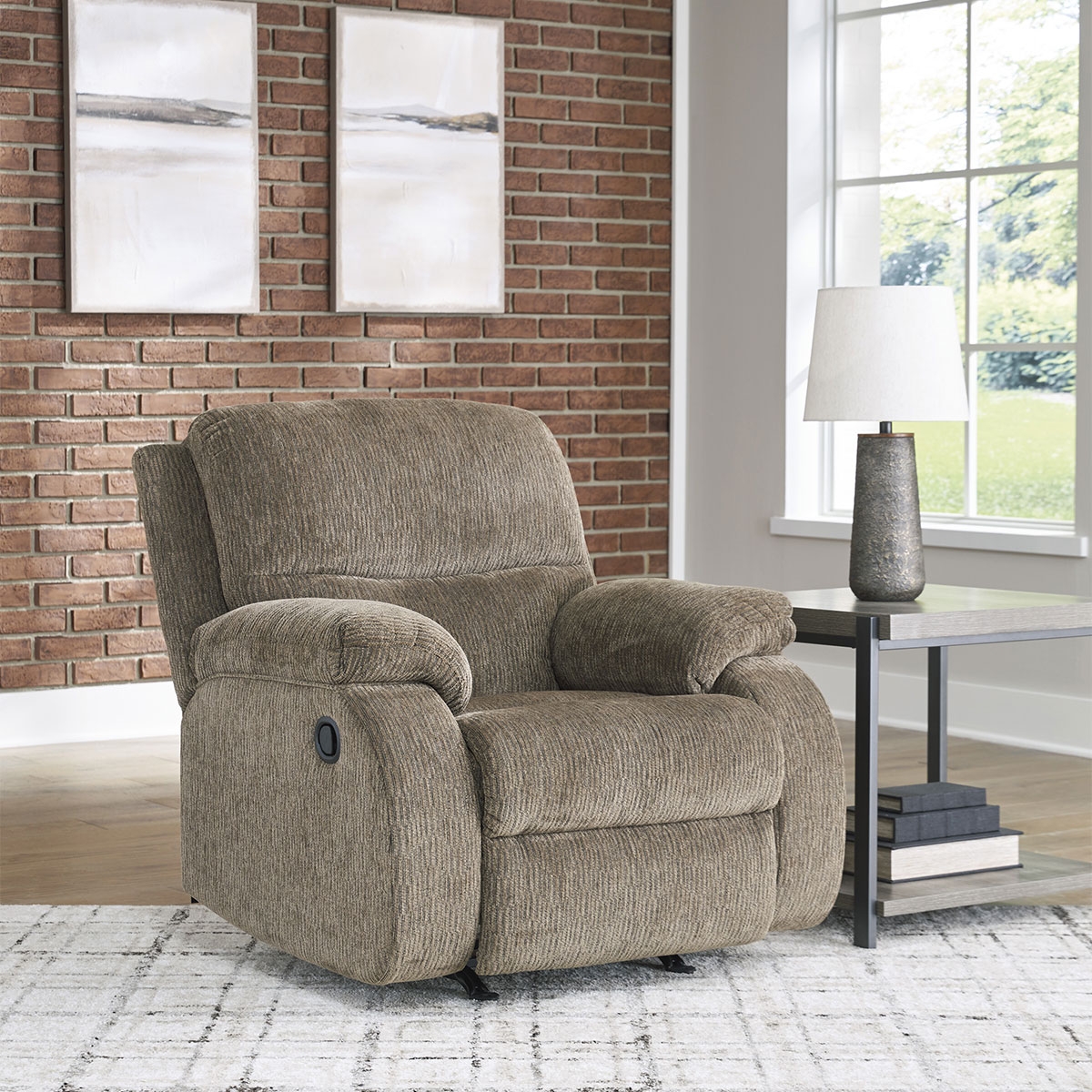 Picture of SCRANTO OAK MANUAL RECLINER