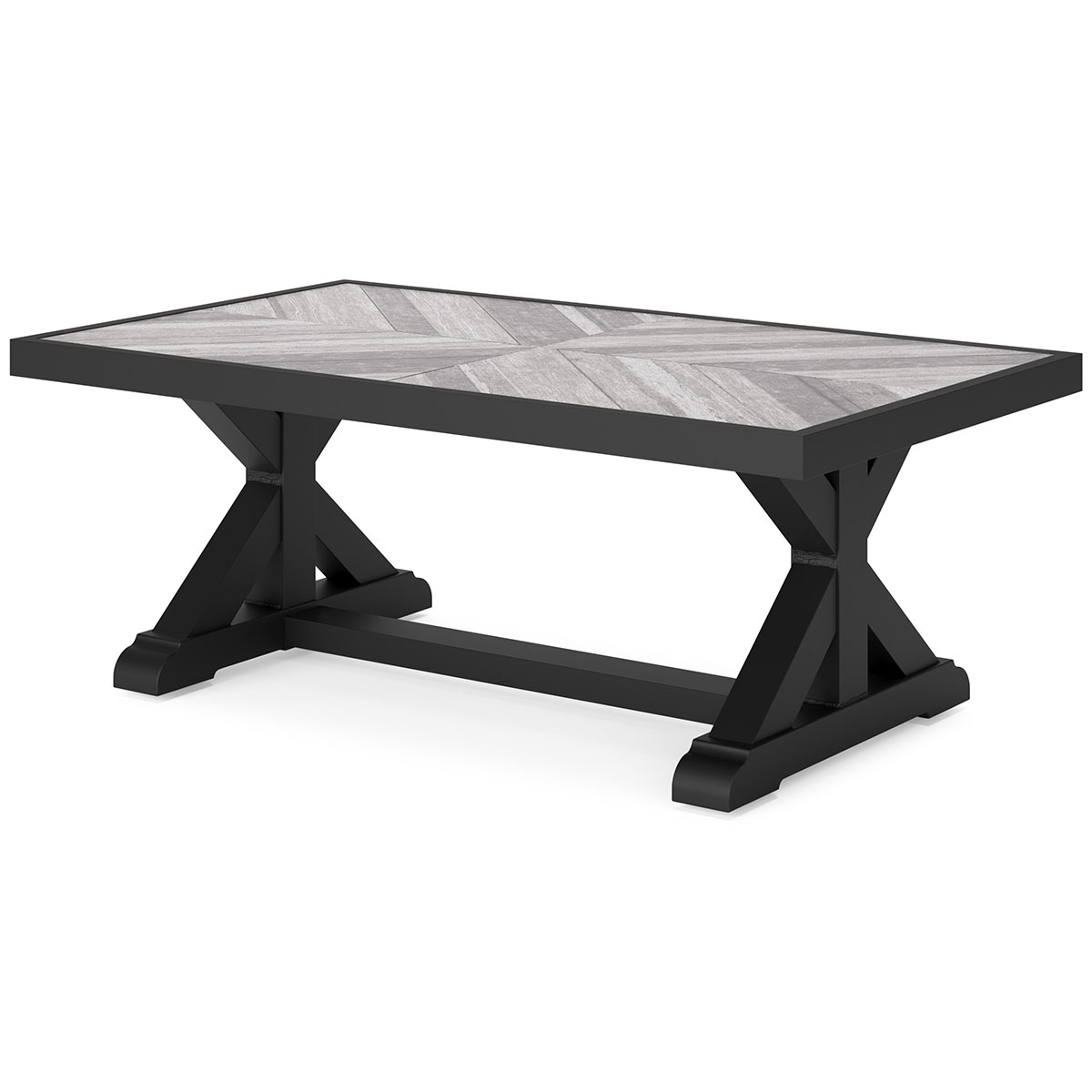 Picture of BEACH HOUSE BLACK COFFEE TABLE