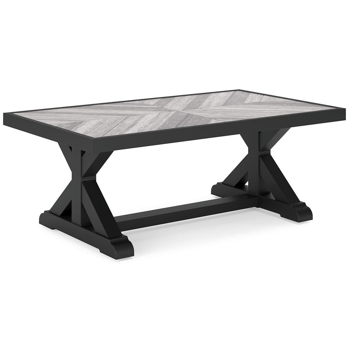 Picture of BEACH HOUSE BLACK COFFEE TABLE