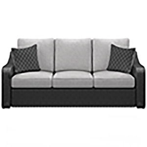 Picture of BEACH HOUSE BLACK SOFA