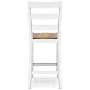 Picture of GESTHAVEN WHITE COUNTER STOOL