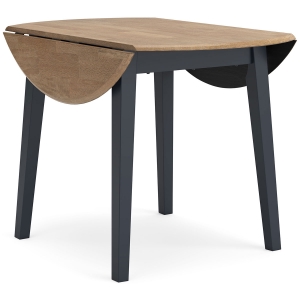Picture of GESTHAVEN NAVY DROP LEAF TABLE