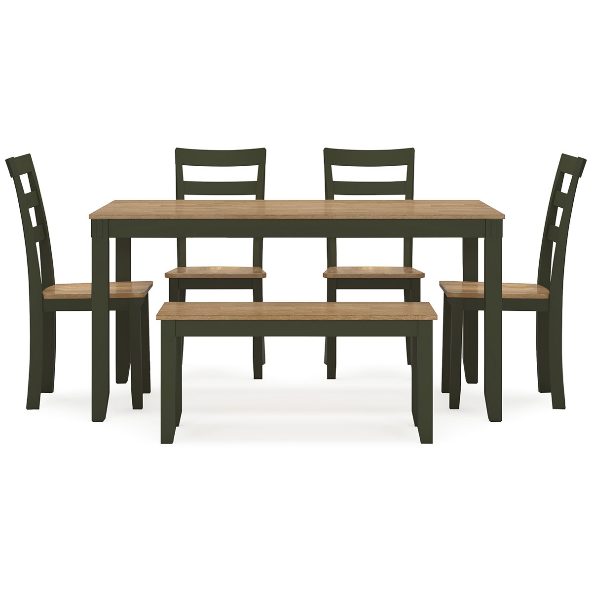 Picture of GESTHAVEN GREEN 6 PIECE DINING SET