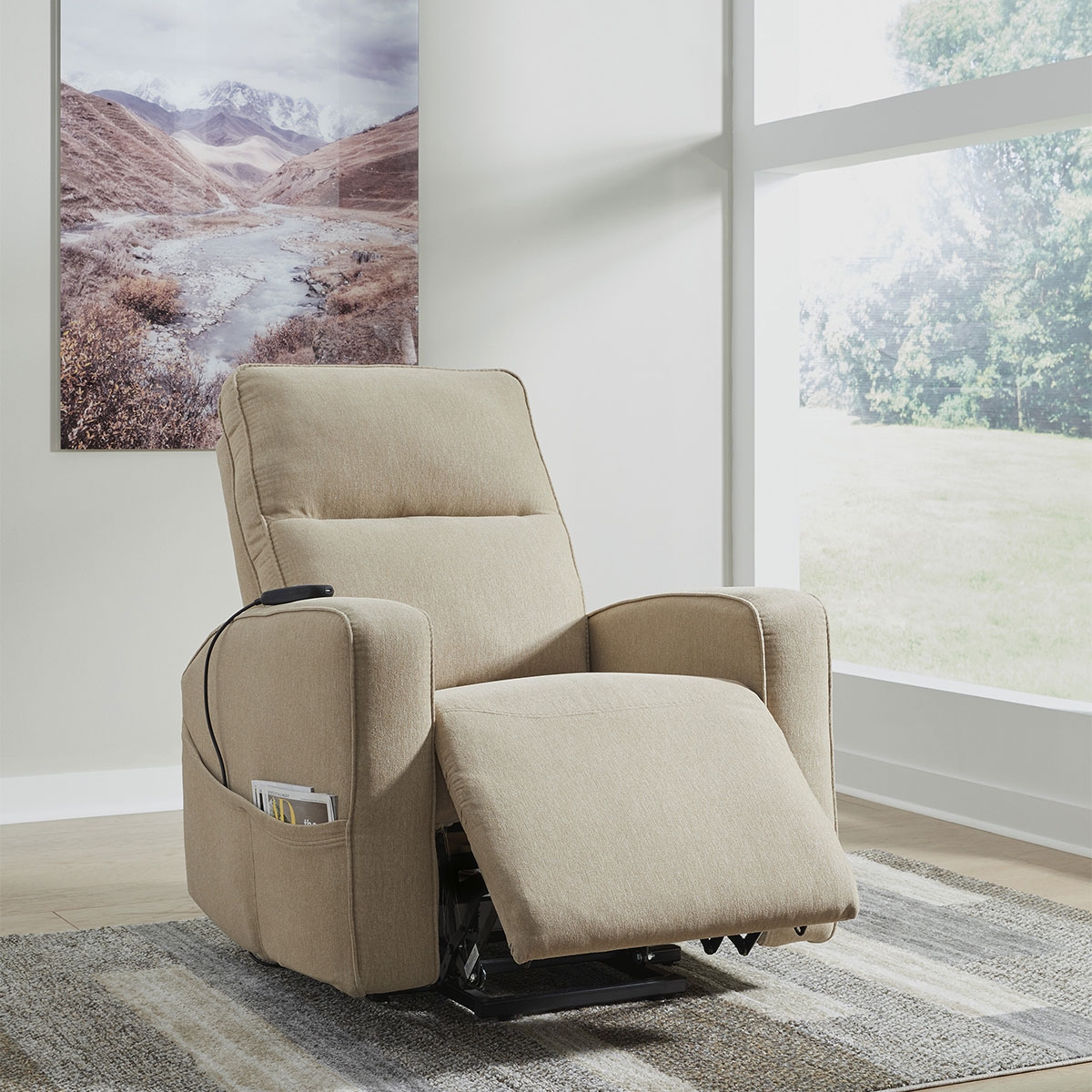 Picture of STARGANZA TAUPE NUVELLA LIFT RECLINER