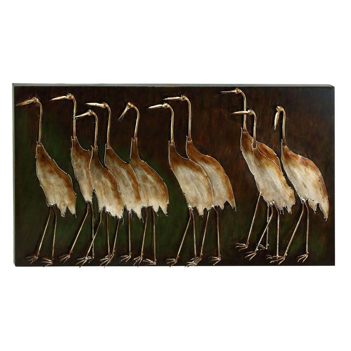 Picture of MTL BIRD WALL SCULPTURE