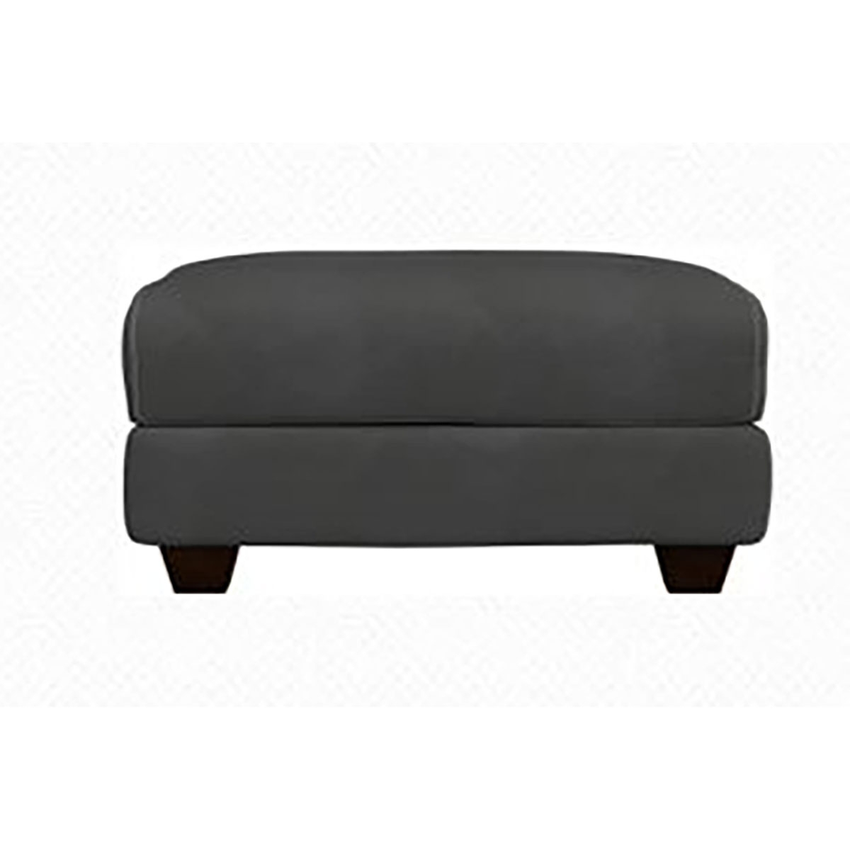 Picture of LELAND FLINT LEATHER OTTOMAN
