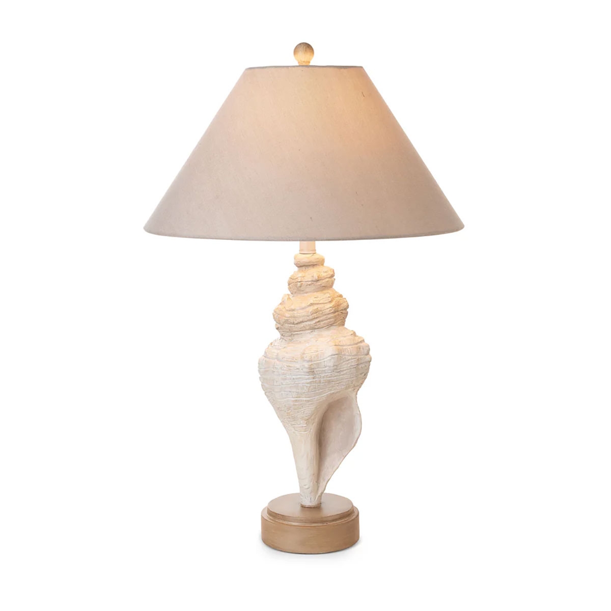 Picture of SEASHELL BASE COASTAL LAMP