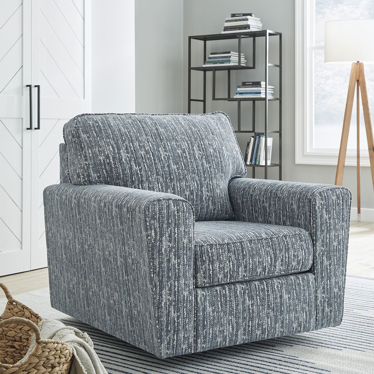 Picture of AFTERBURM SWIVEL ACCENT CHAIR