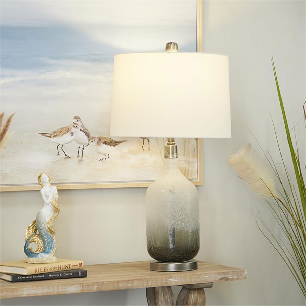 Picture of GRAY GLASS OMBRE T-LAMP