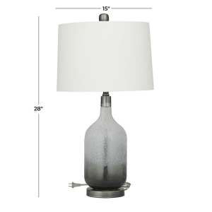 Picture of GRAY GLASS OMBRE T-LAMP