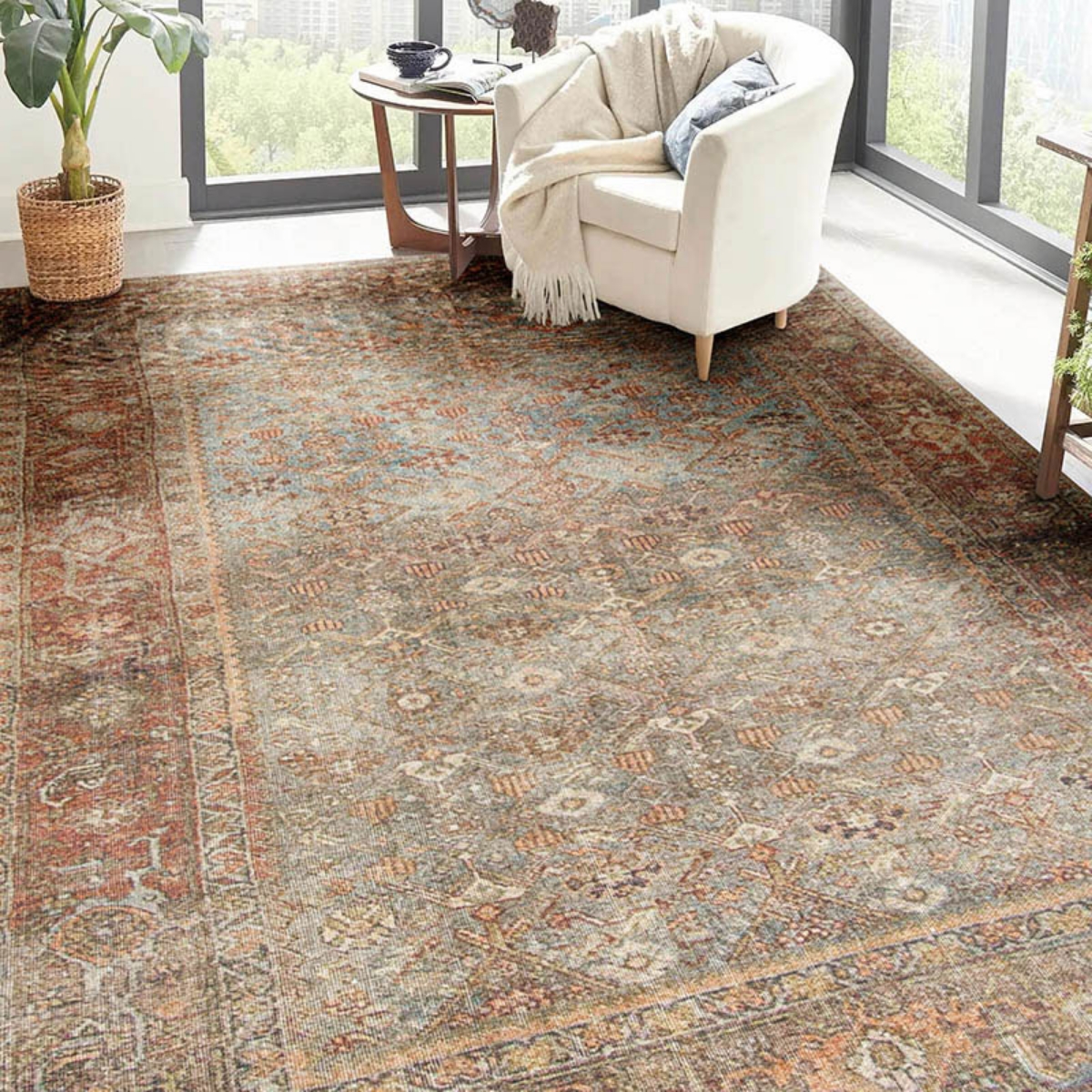 Picture of KARS 1 MOCHA 8X10 AREA RUG