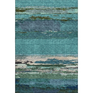 Picture of TREVI 8 TEAL 5'X7'6" AREA RUG