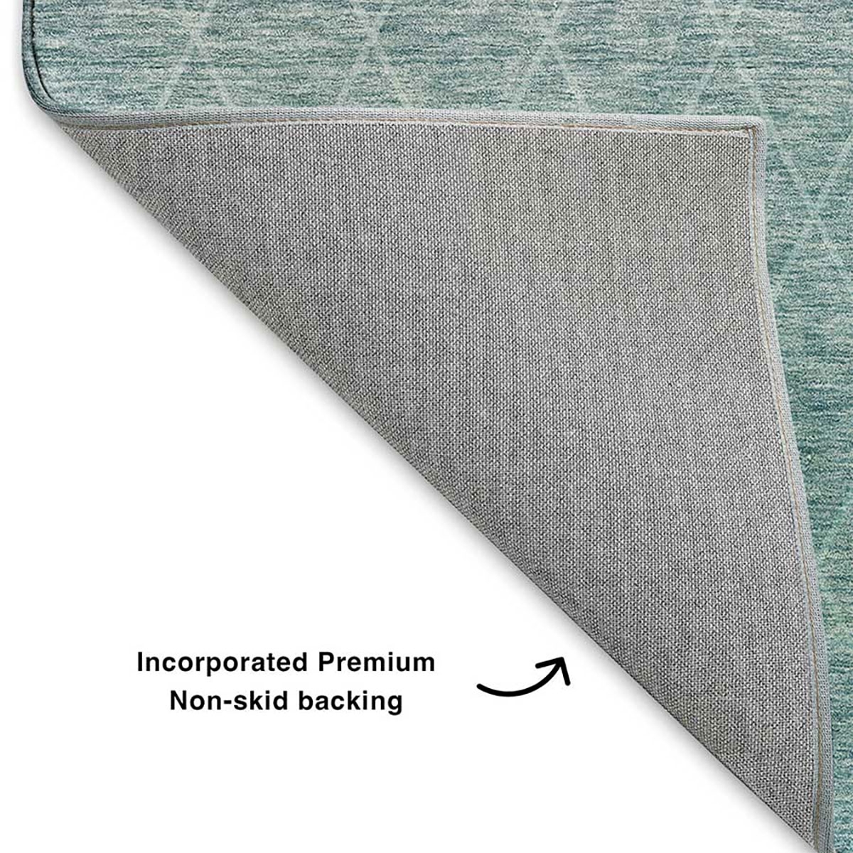 Picture of LAZIO 2 TEAL 5'X7'6" AREA RUG
