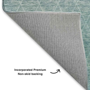 Picture of LAZIO 2 TEAL 5'X7'6" AREA RUG