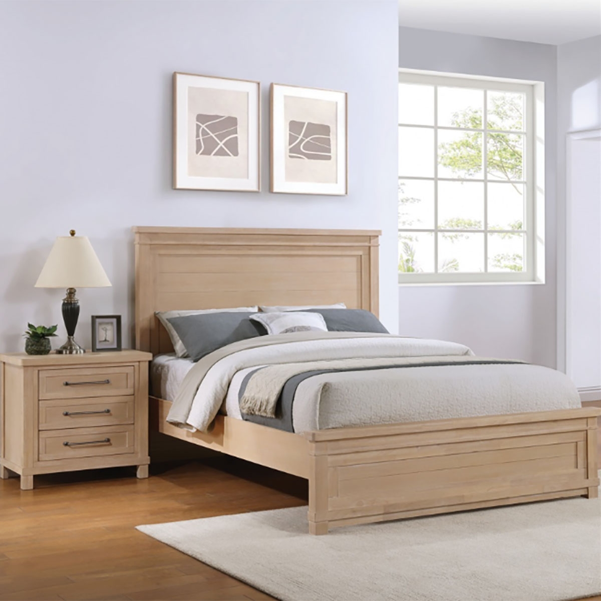 Picture of MAYVILLE 3 DRAWER NIGHTSTAND