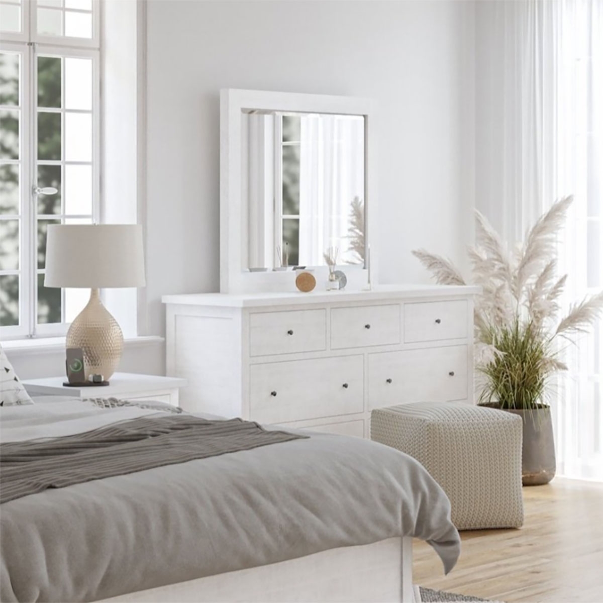 Picture of MAXTON IVORY DRESSER