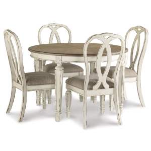 Picture of ROSLYN 5PC OVAL DINING SET