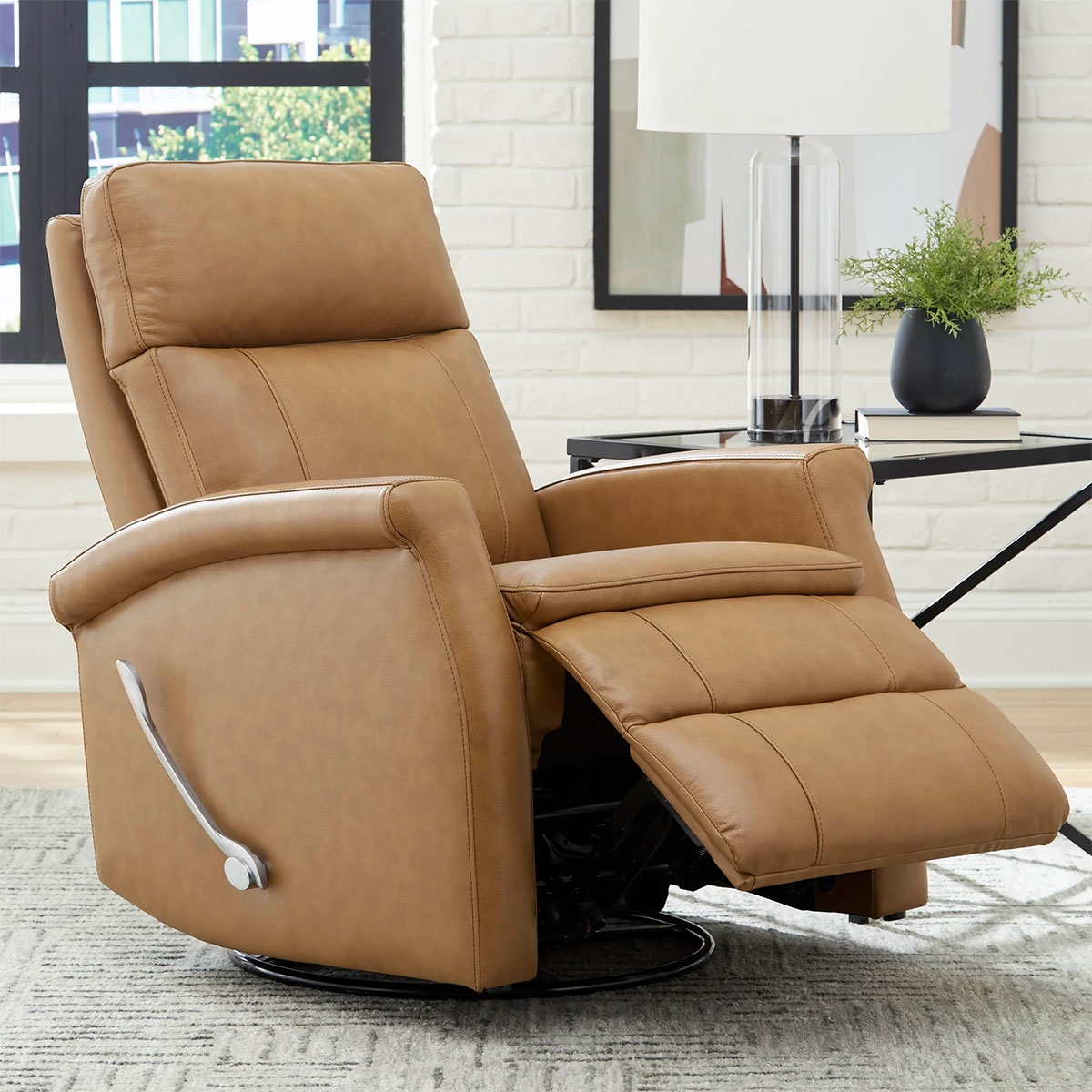 Picture of BRISTOL SWIVEL GLIDER RECLINER IN RUSSET