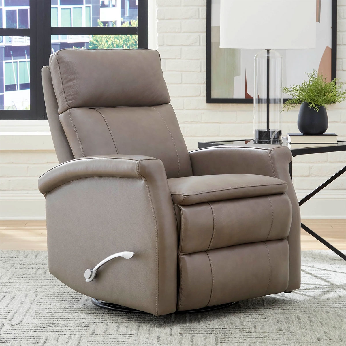 Picture of BRISTOL SWIVEL GLIDER RECLINER IN GRAY