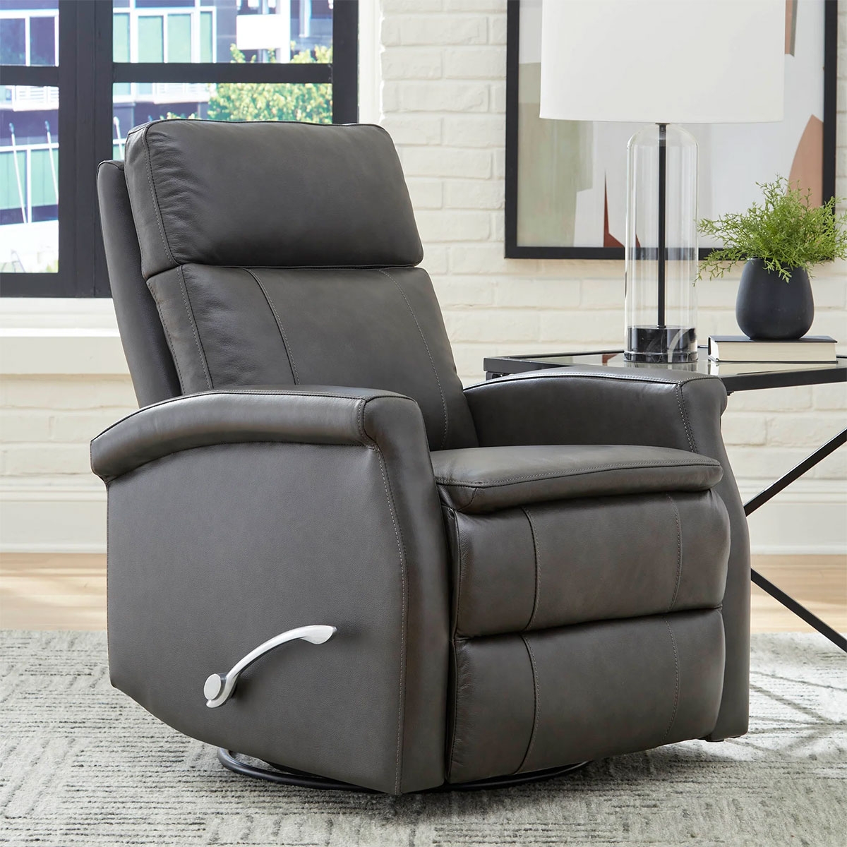 Picture of BRISTOL SWIVEL GLIDER RECLINER IN RAVEN