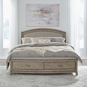 Picture of AVALON UPHOLSTERED KING BED W/STORAGE