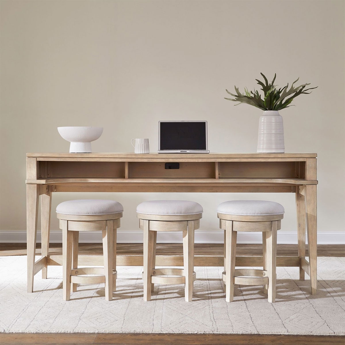 Picture of BRENTWOOD CONSOLE W/3 STOOLS