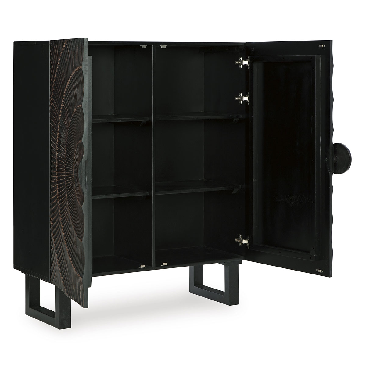Picture of FOSTERMAN BLACK ACCENT CABINET
