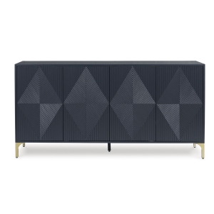 Picture of LOIRWICK NAVY ACCENT CABINET
