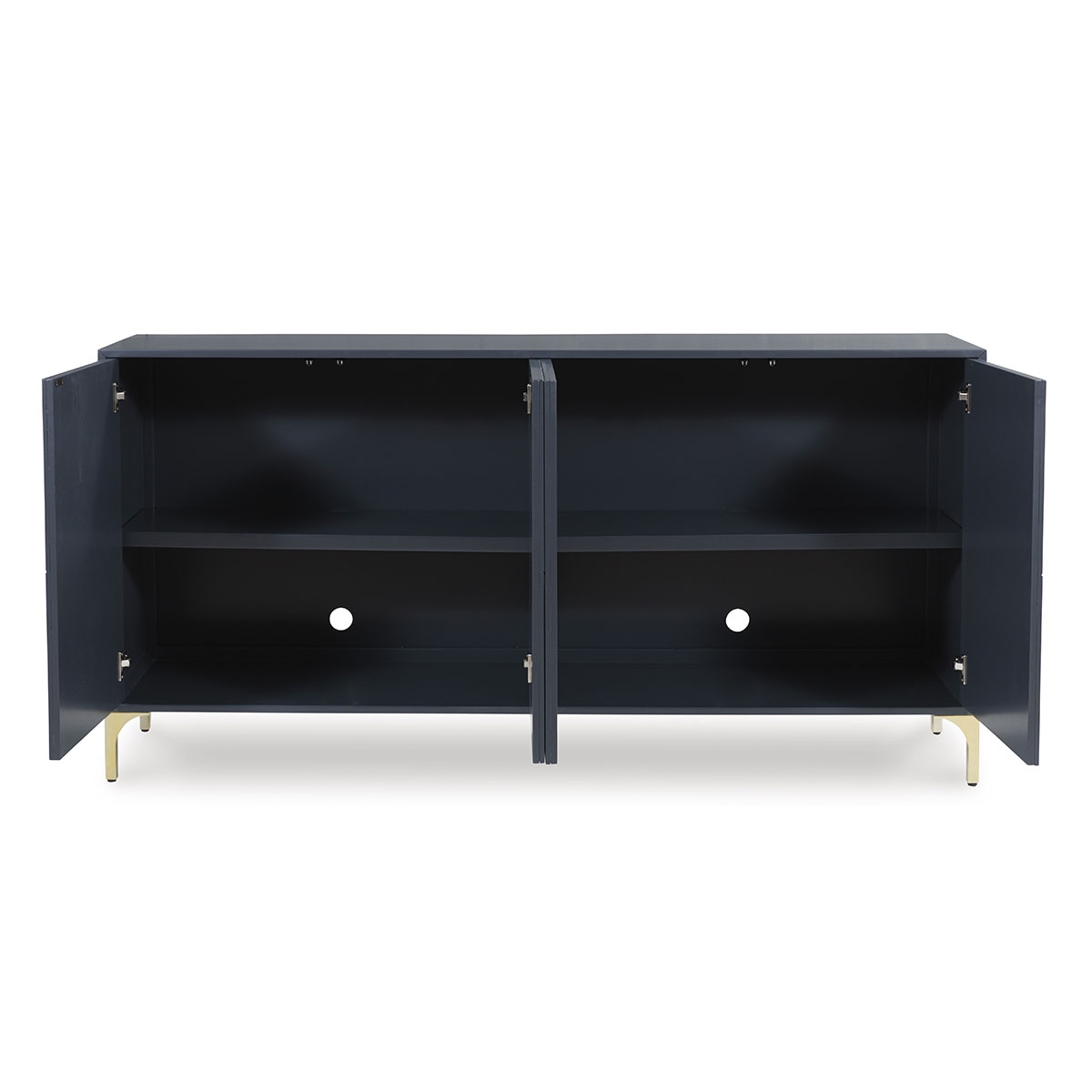 Picture of LOIRWICK NAVY ACCENT CABINET