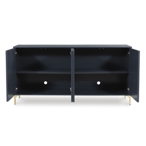 Picture of LOIRWICK NAVY ACCENT CABINET