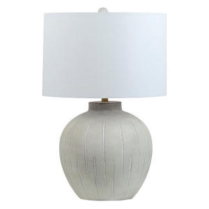 Picture of CALBERT GREY ETCHED TABLE LAMP