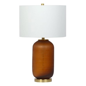 Picture of FARBERMAN AMBER BASE TABLE LAMP 