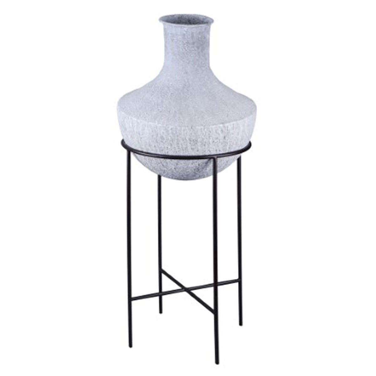 Picture of ESTONBANK RESIN /METAL LEG VASE