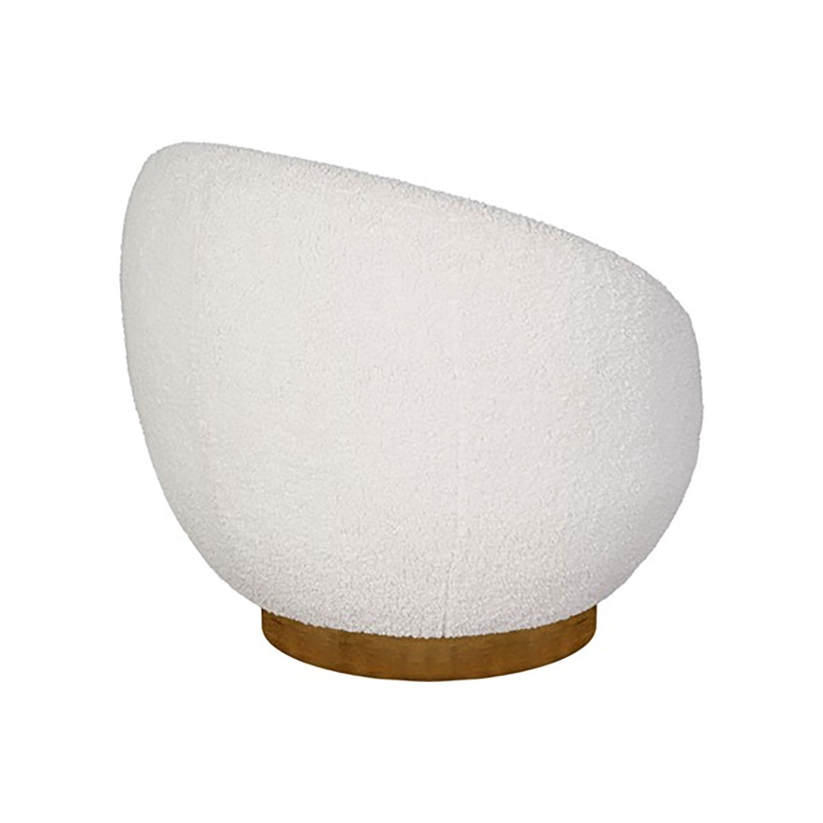 Picture of JESSY SWIVEL CHAIR IN CREAM