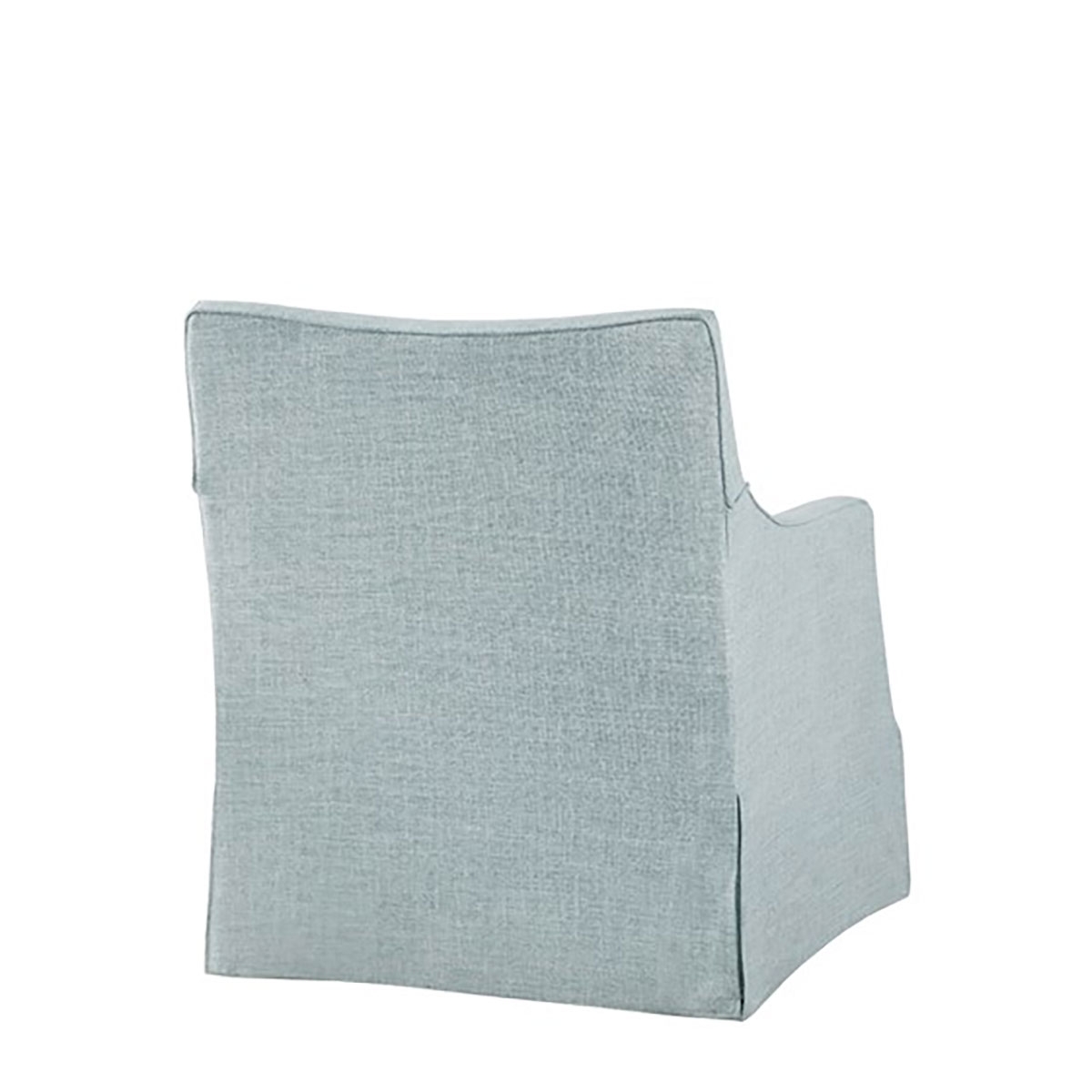Picture of ENGLAND SKIRT SWIVEL CHAIR IN BLUE