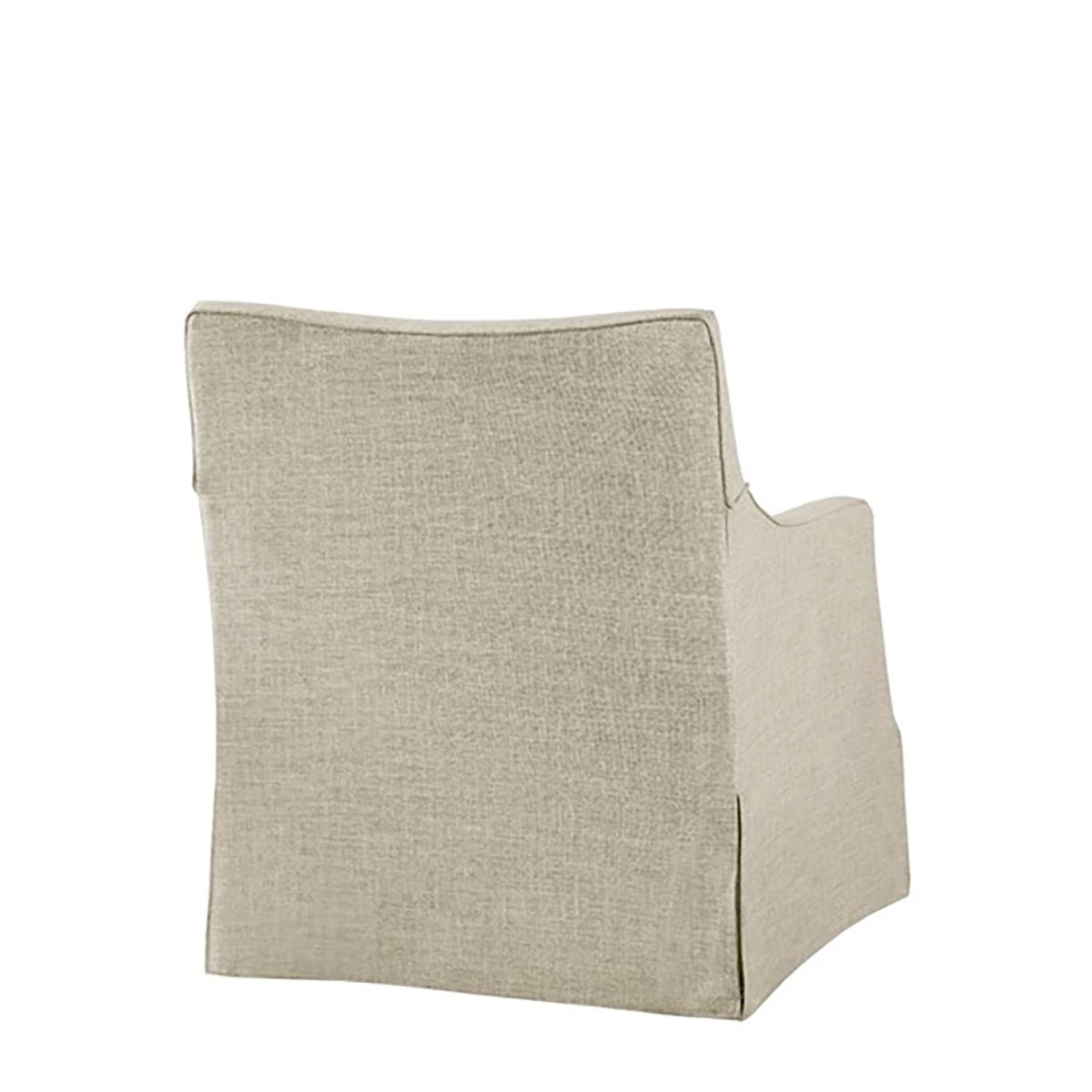 Picture of ENGLAND SKIRT SWIVEL CHAIR IN BEIGE