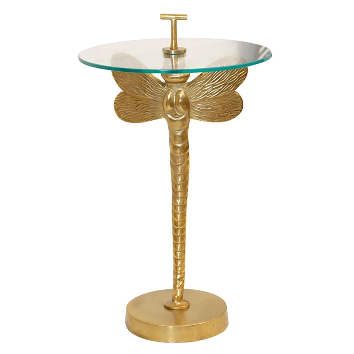 Picture of GOLD DRAGONFLY SIDE TABLE