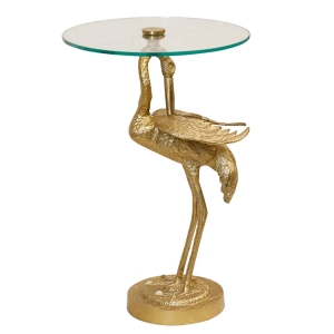 Picture of GOLD CRANE SIDE TABLE