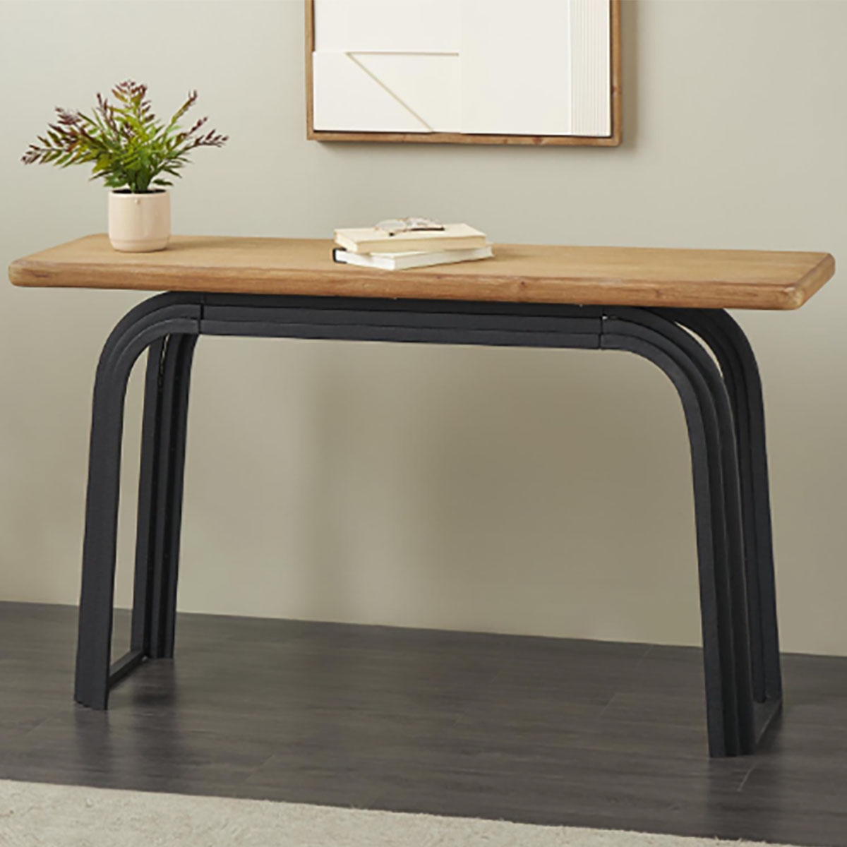 Picture of WOOD CONSOLE TABLE