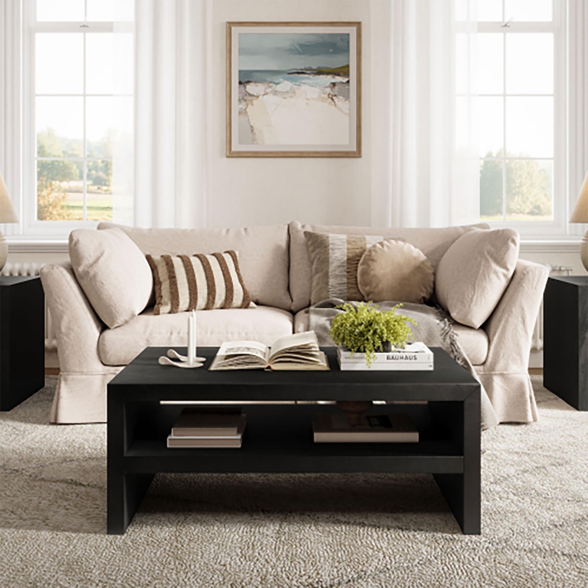 Picture of DEV BLACK COCKTAIL TABLE