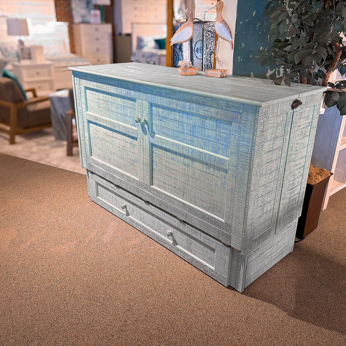 Picture of POPPY SKY BED CABINET 