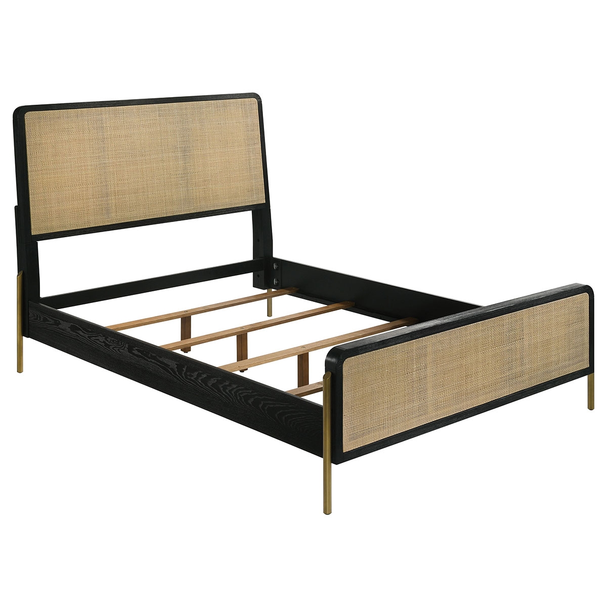 Picture of ARINI BLACK KING RATTAN BED