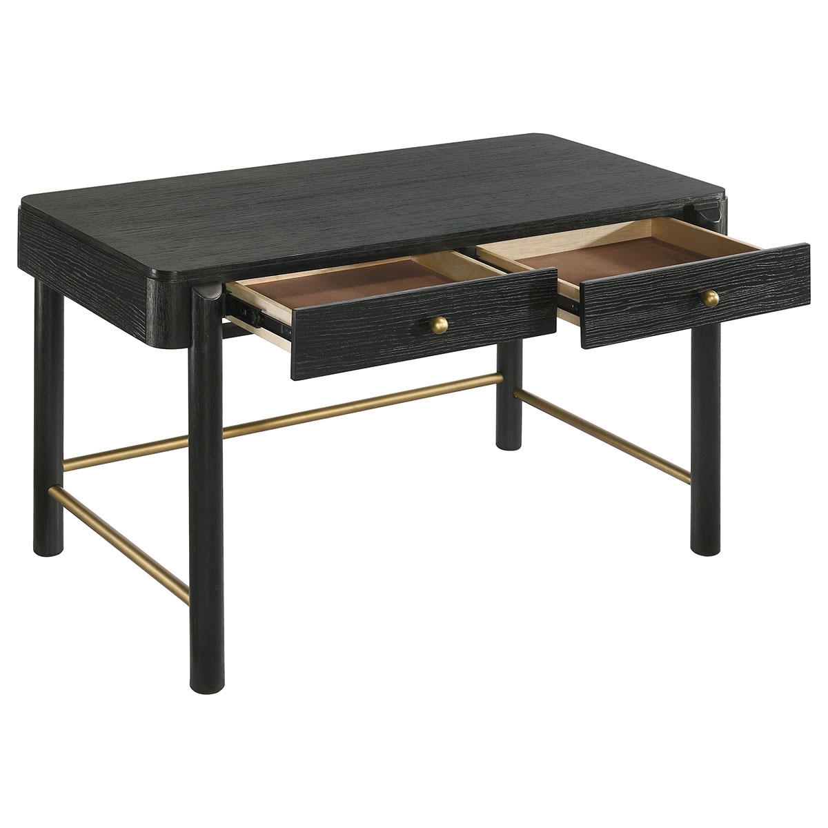 Picture of ARINI BLACK VANITY DESK