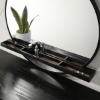 Picture of ARINI 30" BLACK VANITY MIRROR