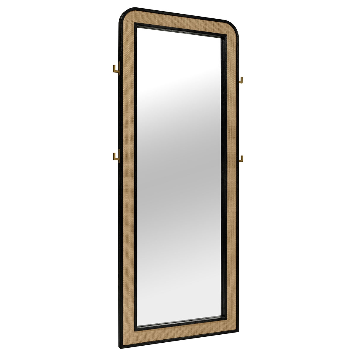 Picture of ARINI BLACK FLOOR MIRROR
