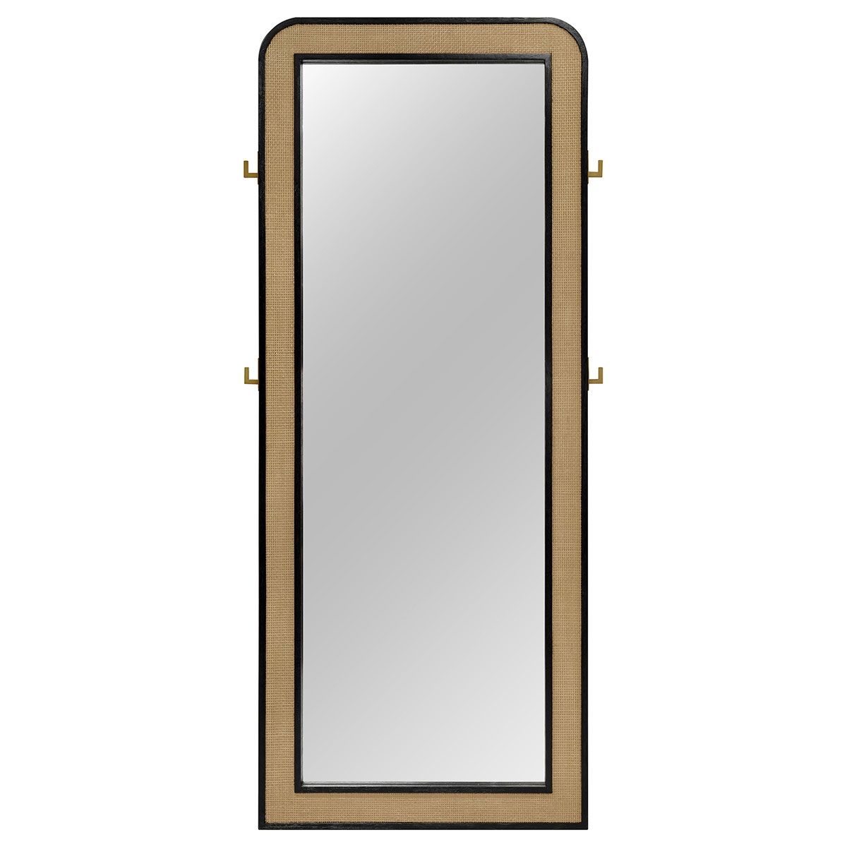 Picture of ARINI BLACK FLOOR MIRROR