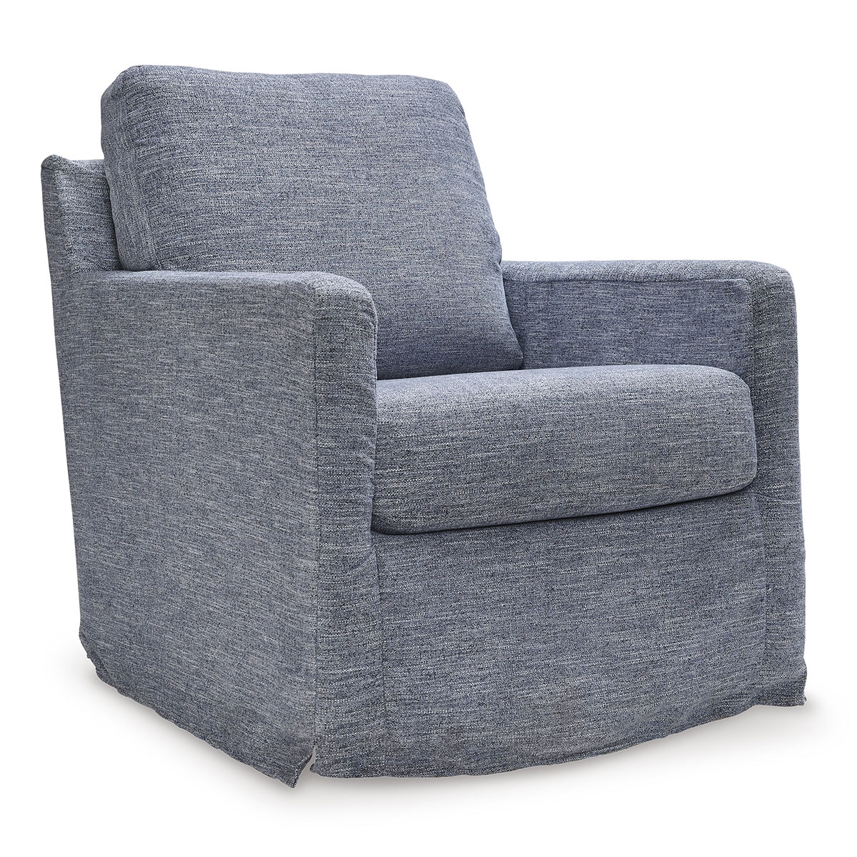 Picture of NENANA NUVELLA DENIM SWIVEL GLIDER CHAIR