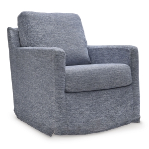 Picture of NENANA NUVELLA DENIM SWIVEL GLIDER CHAIR