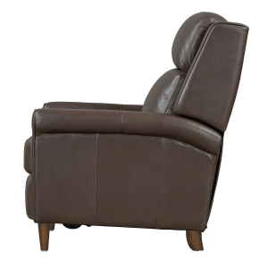 Picture of NORTHFIELD BROWN PUSHBACK LEATHER RECLINER